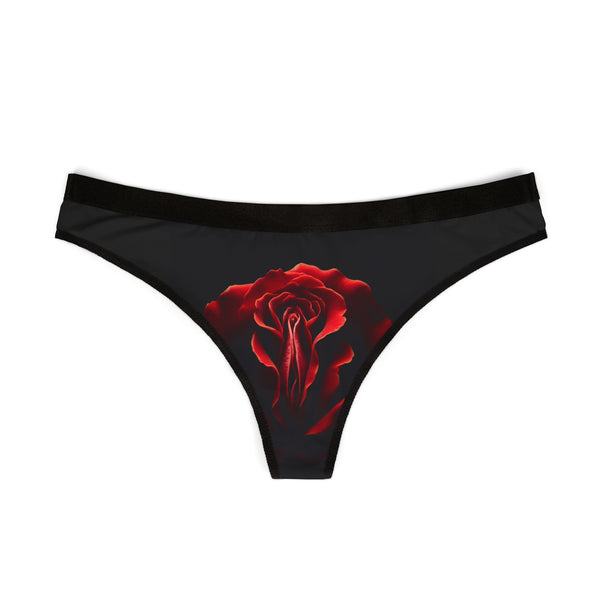 Rose Vagina Thongs