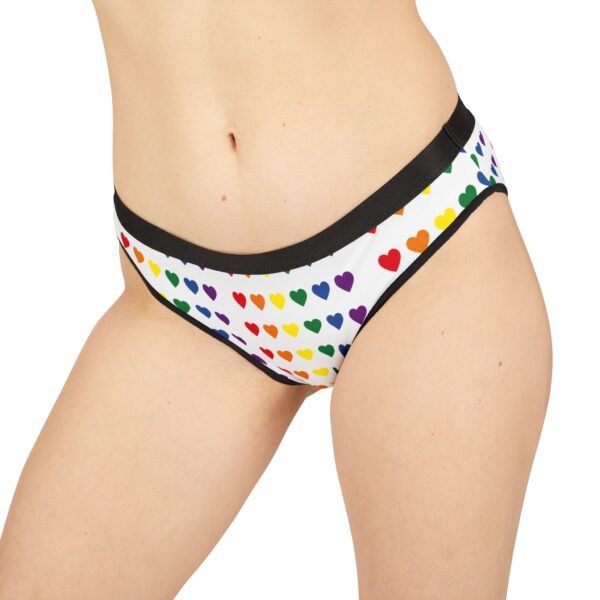 Colorful Heart Print Women's Underwear - Image 3