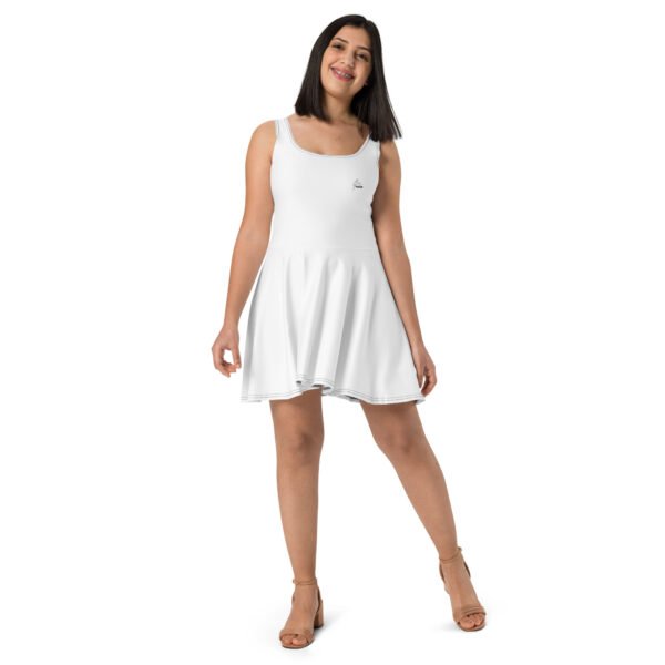 Plain Skater Dress - Image 4