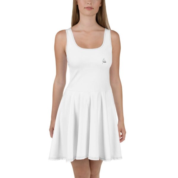 Plain Skater Dress - Image 6