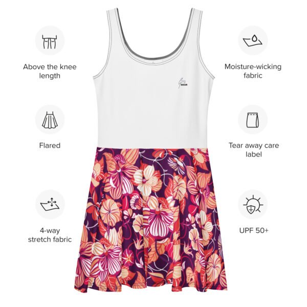 Floral Skater Dress - Image 2