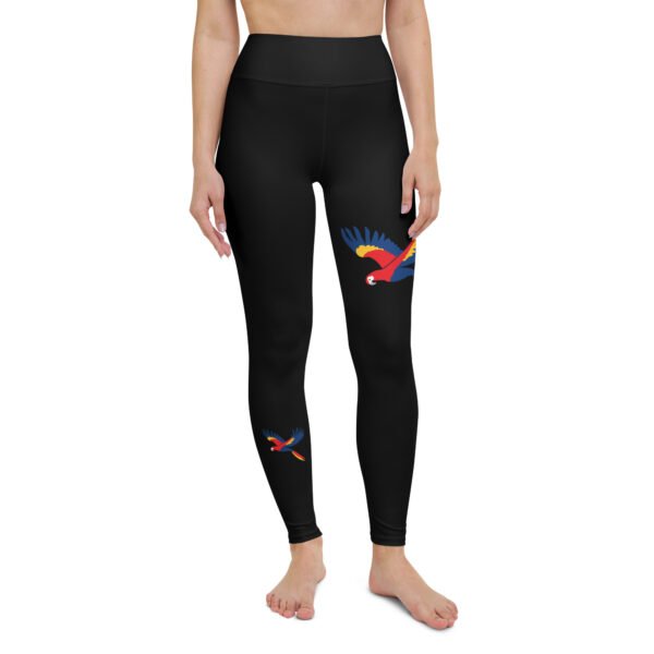 Yoga Leggings - Parrot Sticker - Image 3