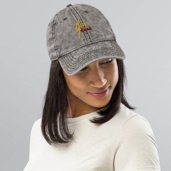 Vintage Cotton Twill Cap - Image 2