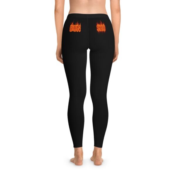 Stretchy Leggings - Fun Workout Vibe - Image 3